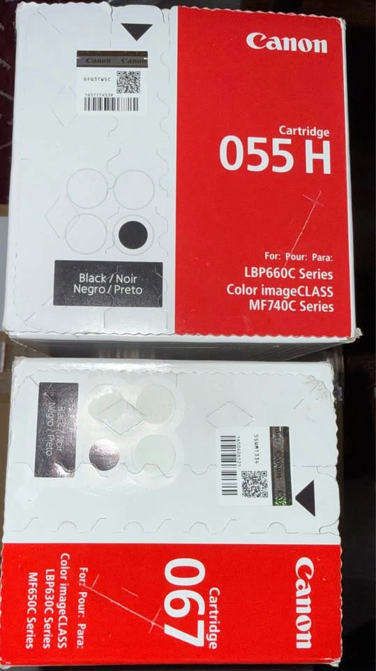 Canon CRG 067 Black & 055 Black High Capacity Toner - photo 2