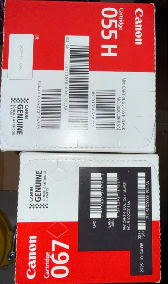 Canon CRG 067 Black & 055 Black High Capacity Toner - photo 3