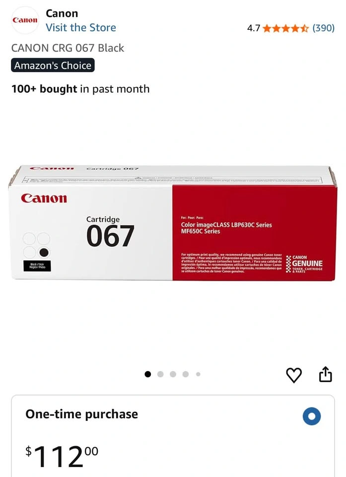 Canon CRG 067 Black & 055 Black High Capacity Toner - photo 4