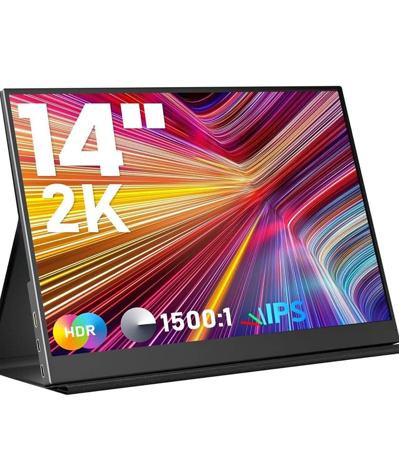 Portable Monitor 14-Inch 2K USB C HDMI Gaming