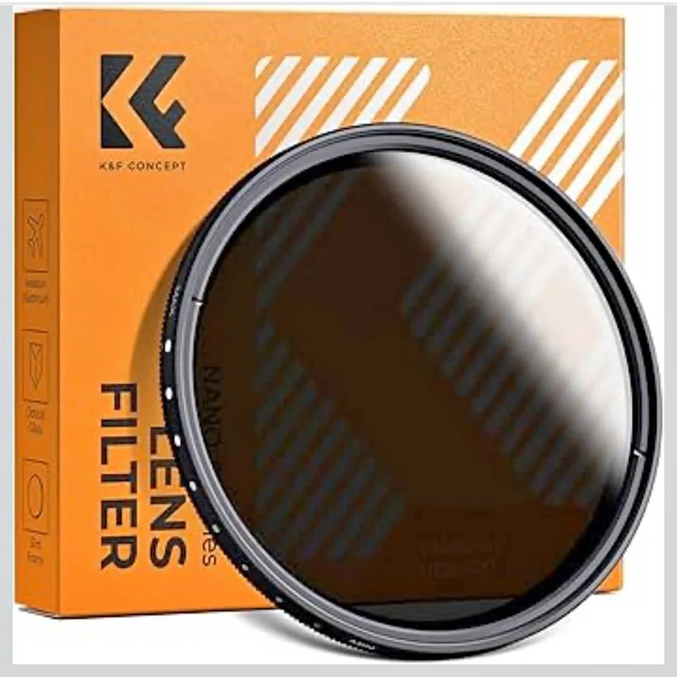 K&F Concept Variable ND2-400 Fader Filter 55mm