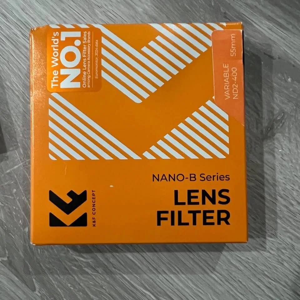 K&F Concept Variable ND2-400 Fader Filter 55mm - photo 5