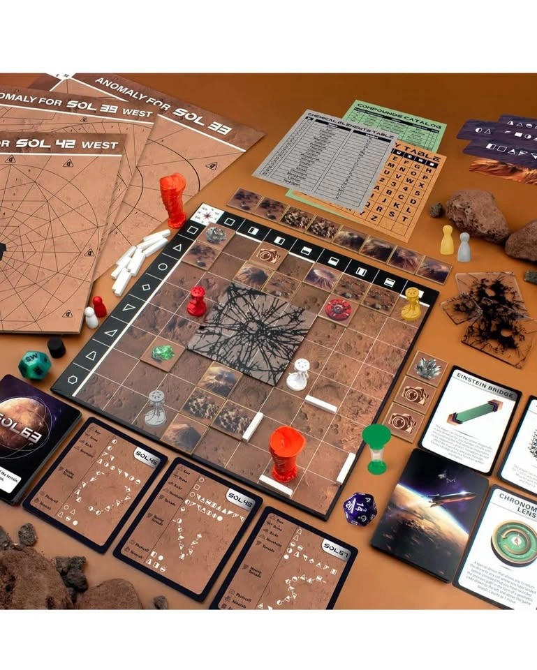 Mars Expedition SOL43 Logic Board Game + Expansion - photo 3