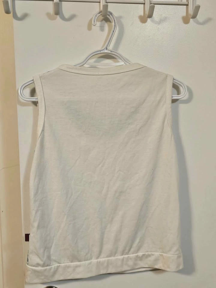 DOG'S ONE MILE Blue Graphic Tank Top – Japanese Style - photo 2