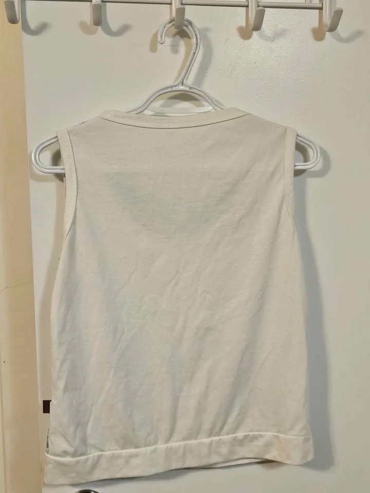 DOG'S ONE MILE Blue Graphic Tank Top – Japanese Style - photo 2