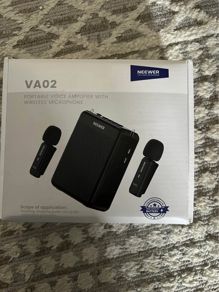 NEEWER VA02 Voice Amplifier with Wireless Mic - photo 5