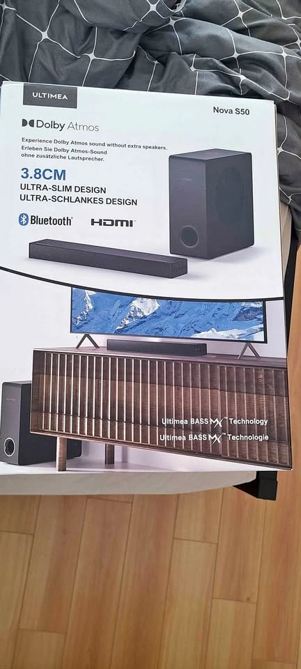 Ultimea Sound Bar and Subwoofer