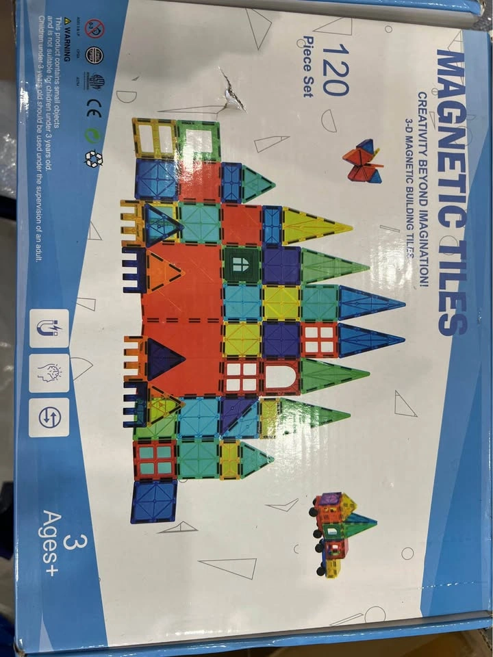 PlayPals 120PCS Magnetic Building Blocks Set - photo 4