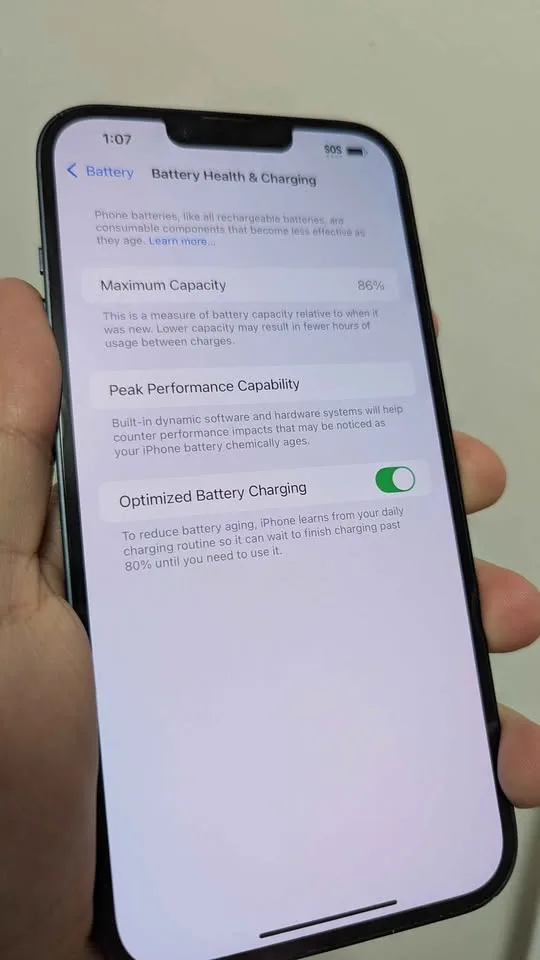 iPhone 14 Plus | 86% 🔋 | 128 GB image indicator(4)