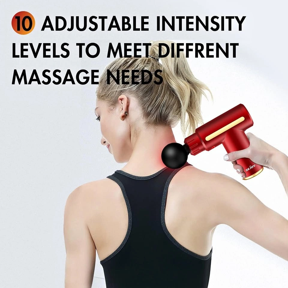 SEJOY Mini Massage Gun - Pocket Size, Deep Muscle Relief, Quiet,