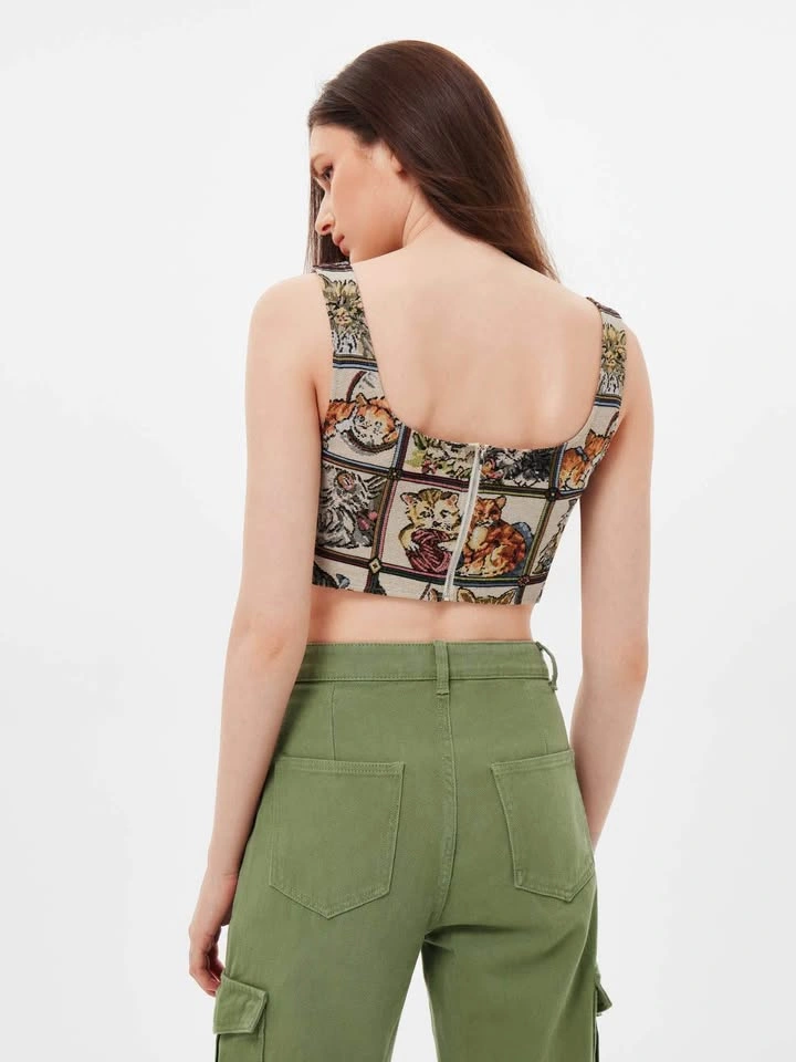 Cat Lover Corset Tank Top - photo 5
