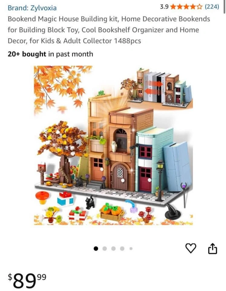 Bookends Magic House Building Kit - photo 2
