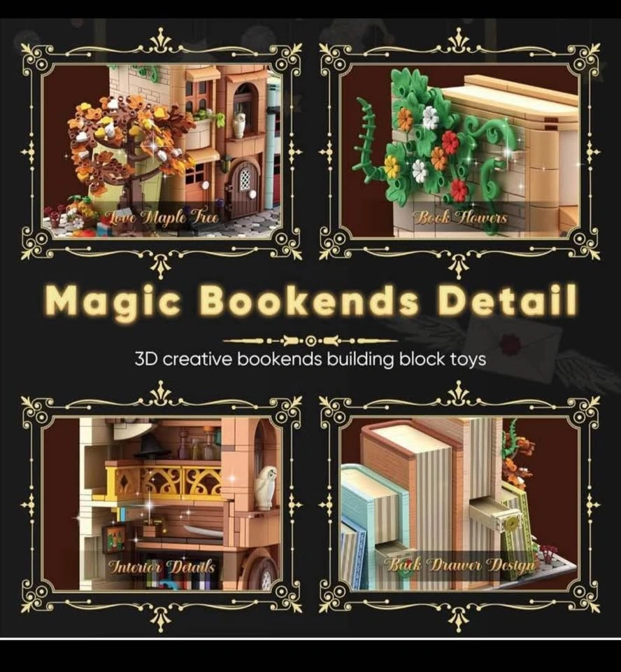 Bookends Magic House Building Kit - photo 3