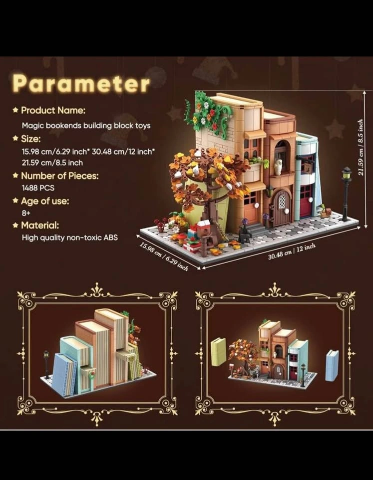 Bookends Magic House Building Kit - photo 4