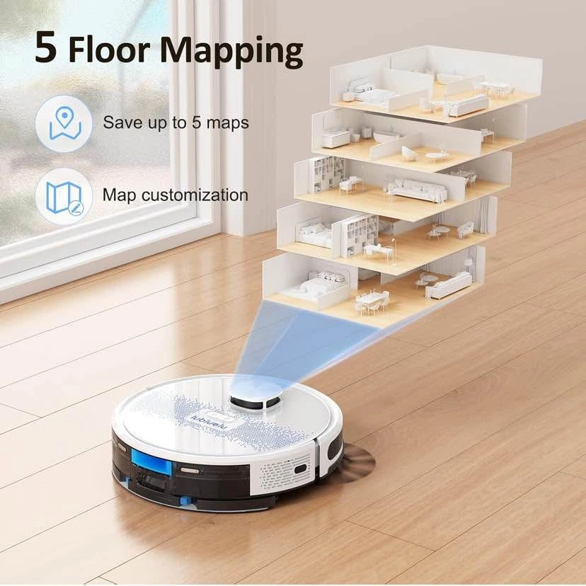 Lubluelu 2in1 Robot Vacuum and mop - photo 2