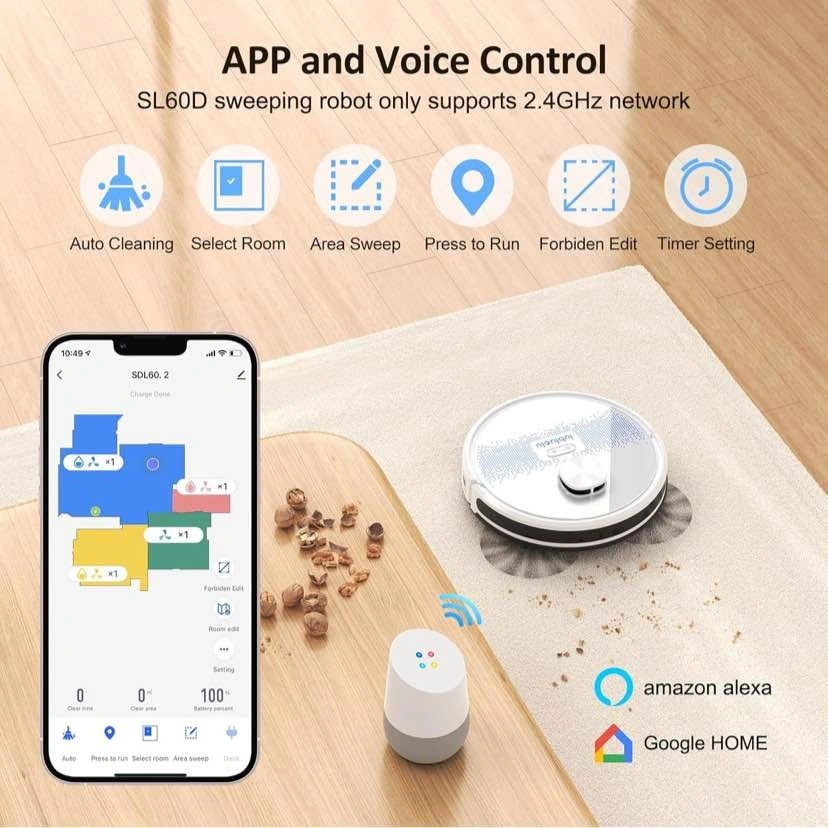 Lubluelu 2in1 Robot Vacuum and mop - photo 3