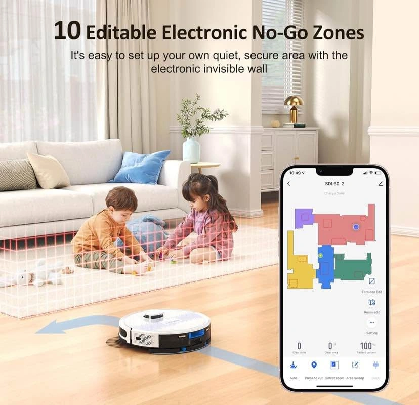 Lubluelu 2in1 Robot Vacuum and mop - photo 4