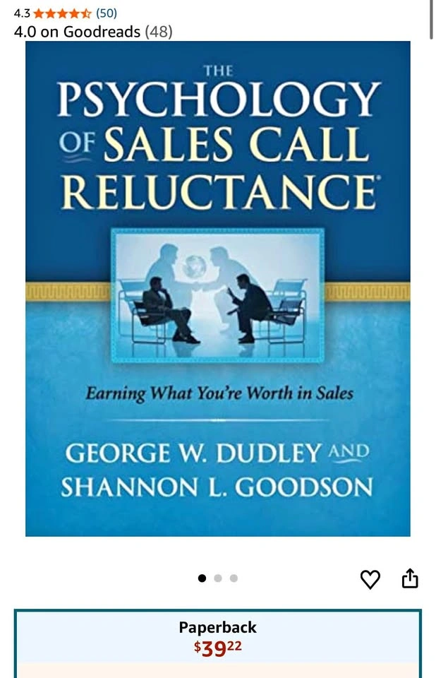 The Psychology of Sales Call Reluctance