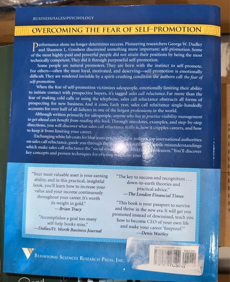 The Psychology of Sales Call Reluctance - photo 3