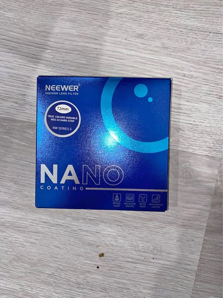 NEEWER 72mm True Colors Variable ND Filter
