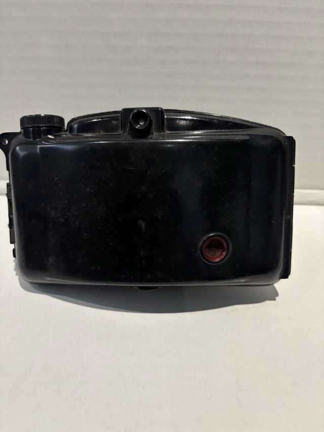 Vintage Photax Boyer Series VIII Bakelite Camera with Leather Ca - photo 5