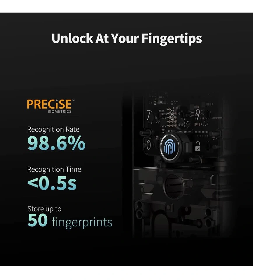 Aqara Smart Lock U100 Fingerprint Keyless Entry - photo 2
