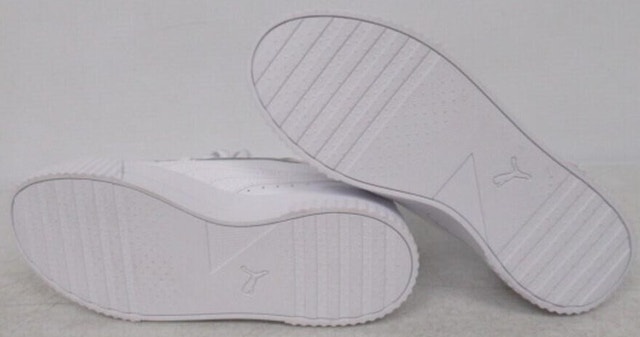 NEW Puma Womens Size 8 Carina Court White Leather Sneakers - photo 5