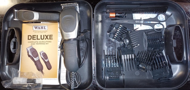 NEW Wahl Deluxe Haircutting & Trimming Kit w/ Storage - photo 2