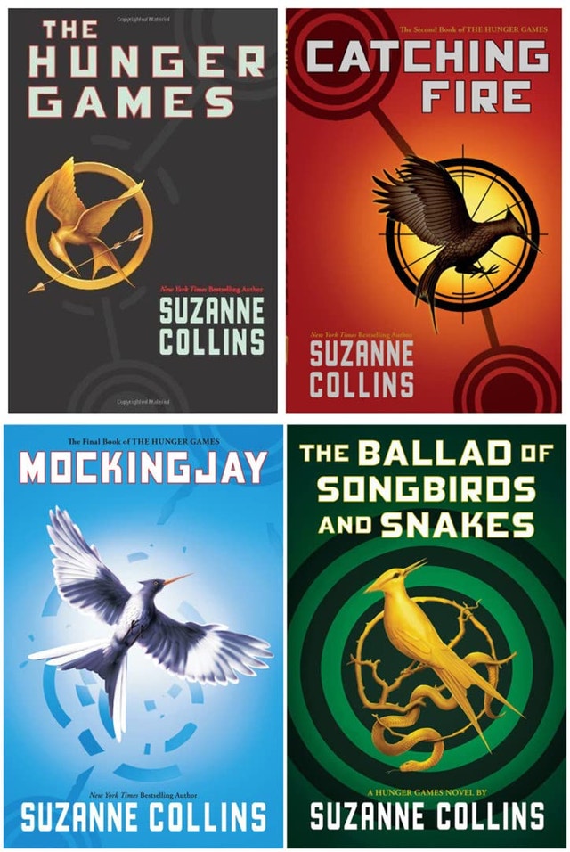 Hunger Games Complete 4 Hard Cover Books Set w/ Slip Covers