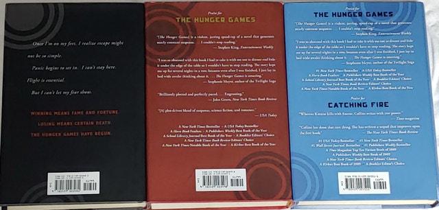 Hunger Games Complete 4 Hard Cover Books Set w/ Slip Covers - photo 3