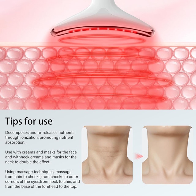 NEW Red Light Device for Face & Neck 3 Color Skin Lifting & Firm - photo 4