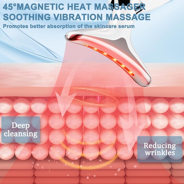NEW Red Light Device for Face & Neck 3 Color Skin Lifting & Firm - photo 5