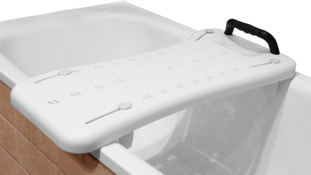 PEPE Bath Board Flat Bathtub Bench with Handle