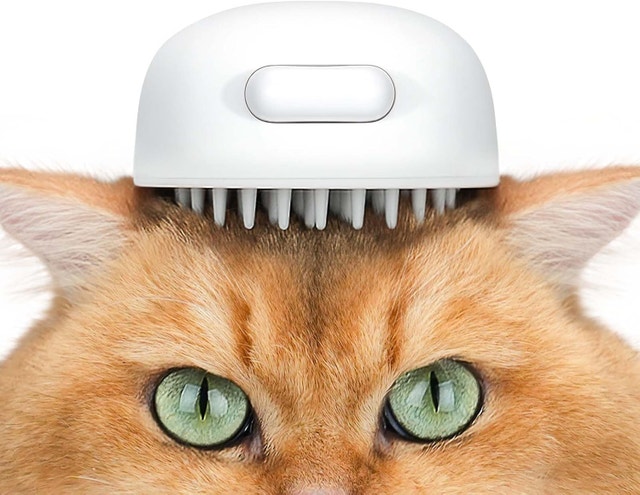 NEW Aumuca Silicone Cat/Dog Massage Hair Brushes