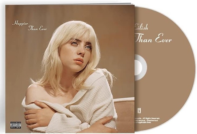 NEW Happier Than Ever by Billie Eilish CD Sealed
