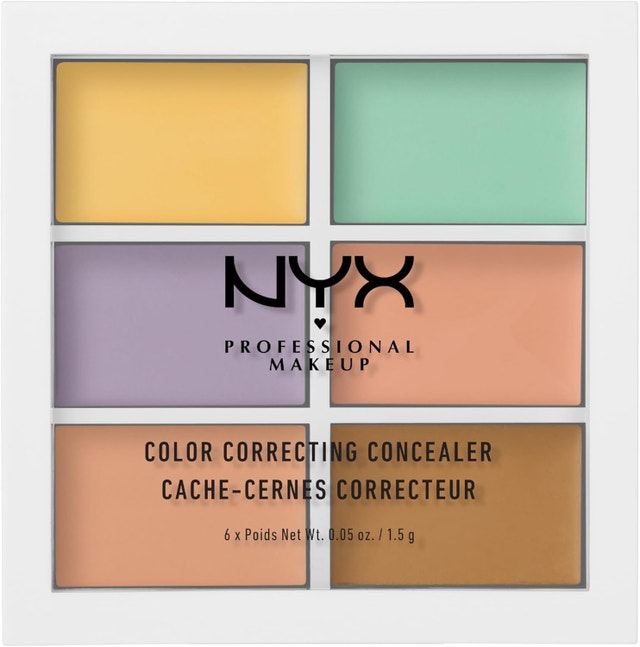 NYX Professional Makeup Concealer 6 Colour Corrector Palette