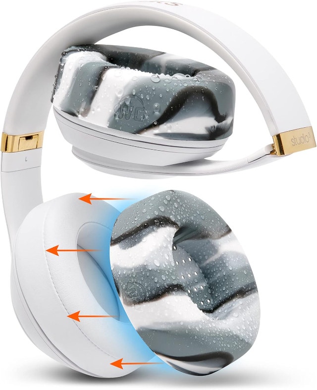 WC SweatZ Patented Earpad Covers for Beats Studio, Bose 700