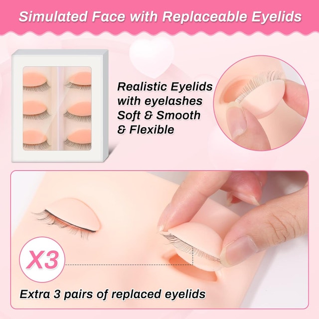 DIY Eyelash Extension Training Kit - 227 Pcs - photo 2