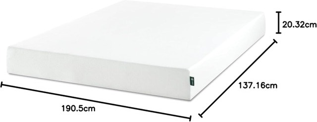 Zinus Full Mattress - 8 Inch Green Tea Memory Foam - photo 2