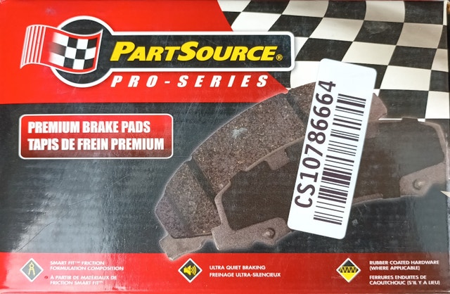 Part Source Pro-Series OE+ Brake Pads - New