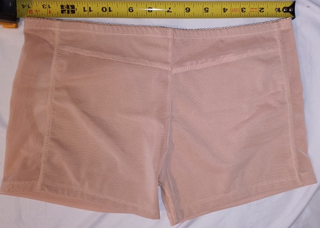 NEW FOCUSSEXY Women's 3XL Beige Butt Lifter Underwear Boyshort - photo 4