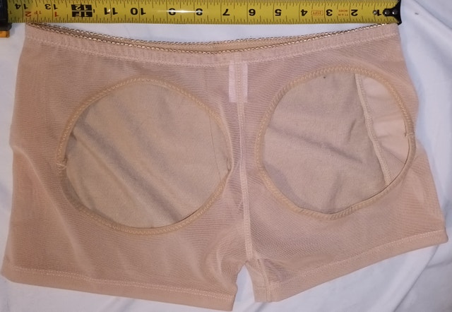 NEW FOCUSSEXY Women's 3XL Beige Butt Lifter Underwear Boyshort - photo 5