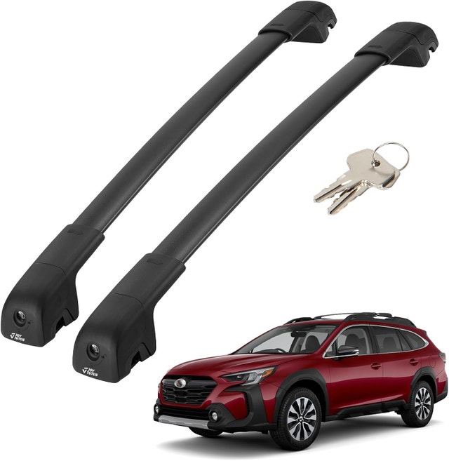 JOYTUTUS Roof Rack Cross Bars for Subaru Outback Wilderness