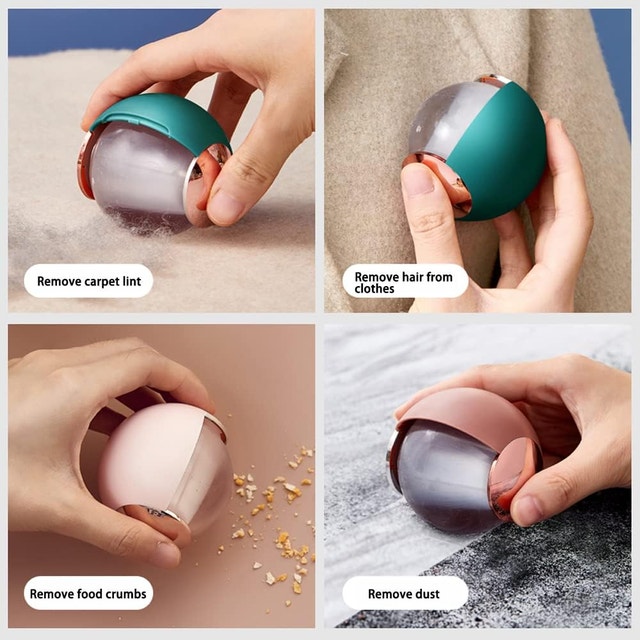 NEW Washable Reusable Gel Lint Pet Hair Roller Remover, Sticky C - photo 3