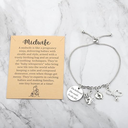 NEW FAADBUK Midwife Bracelet Doula Gift OBGYN Gift - photo 4