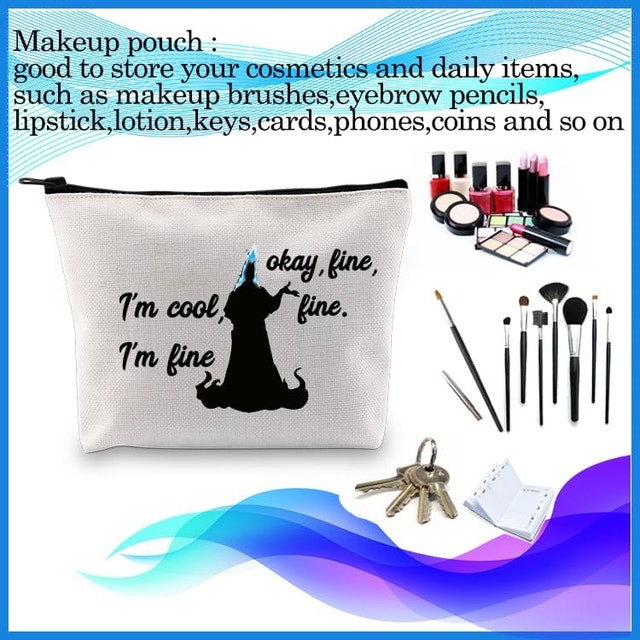 NEW Villain Ursula Quote Inspired Zipper Pouch - photo 3
