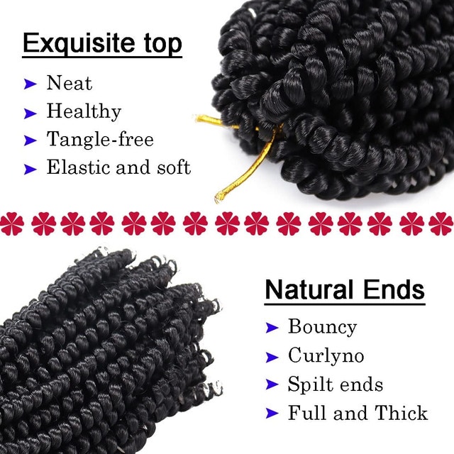 6 NEW Packs Spring Twist Braiding Hair - photo 5