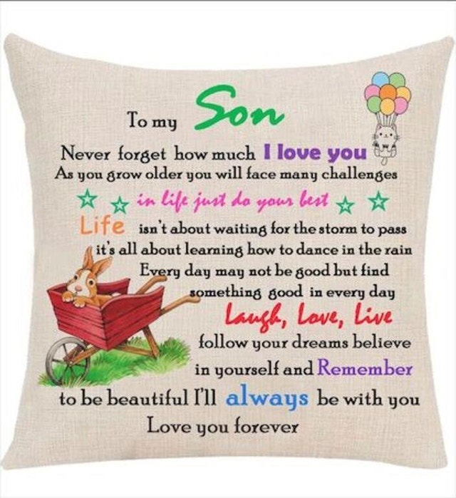 NEW 18x18" Pillowcase Covers - Mom, Grandma, Son, Daughter - photo 4