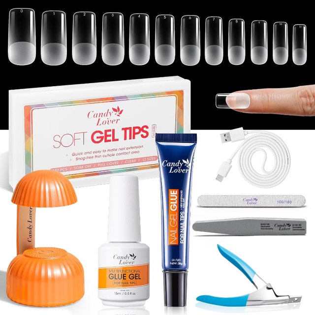 Candy Lover Gel Nail Kit - 552 Tips