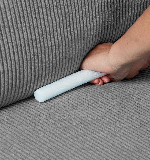 NEW Grey Loveseat Home Beyond Stretch Covers - photo 3